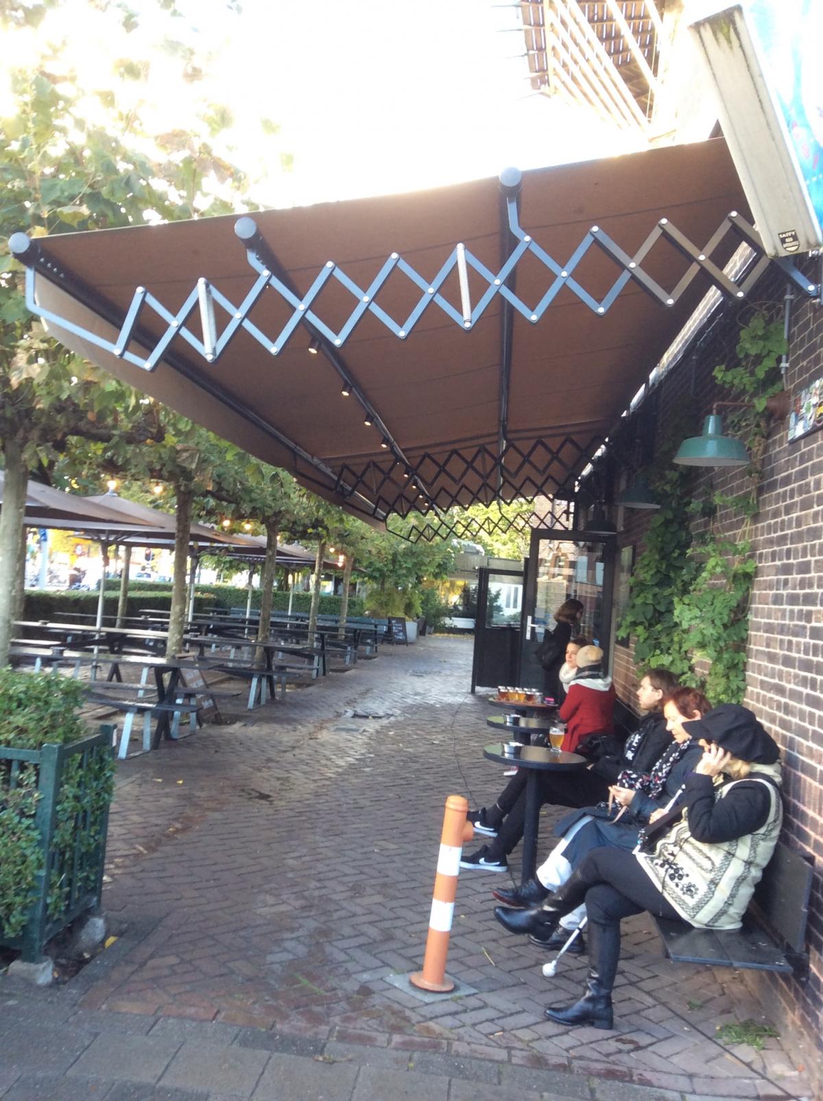 Schaararmschermen Horeca